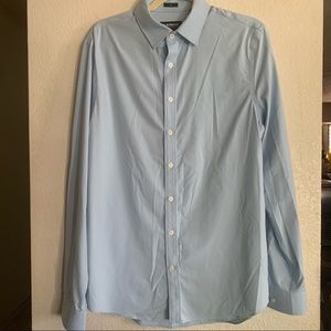 Express Men's Performance Button Down Dress Shirt